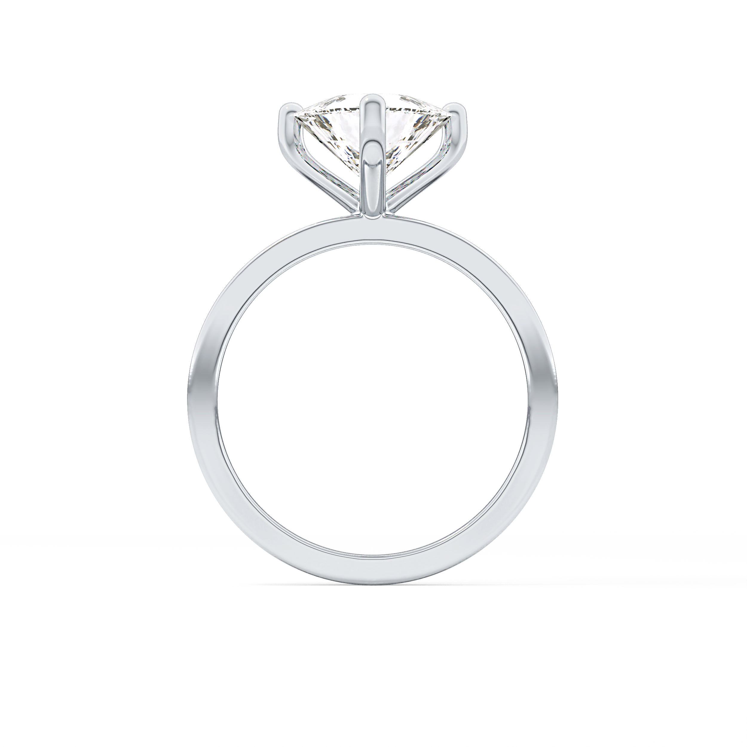 Trillion Solitaire Lab Grown Diamond Engagement Ring