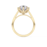 Round Solitaire Lab Grown Diamond Engagement Ring