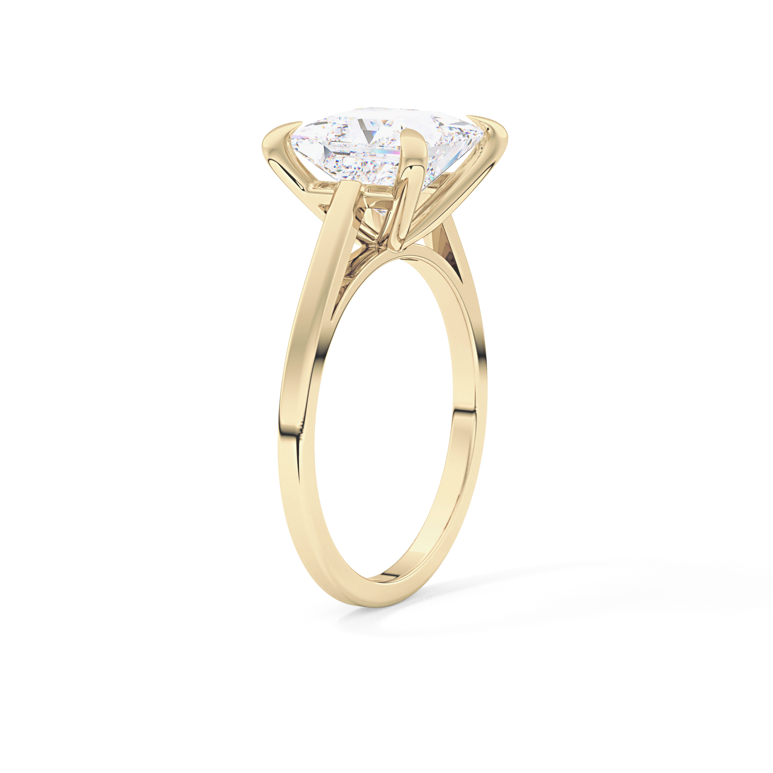 Princess Solitaire Lab Grown Diamond Engagement Ring