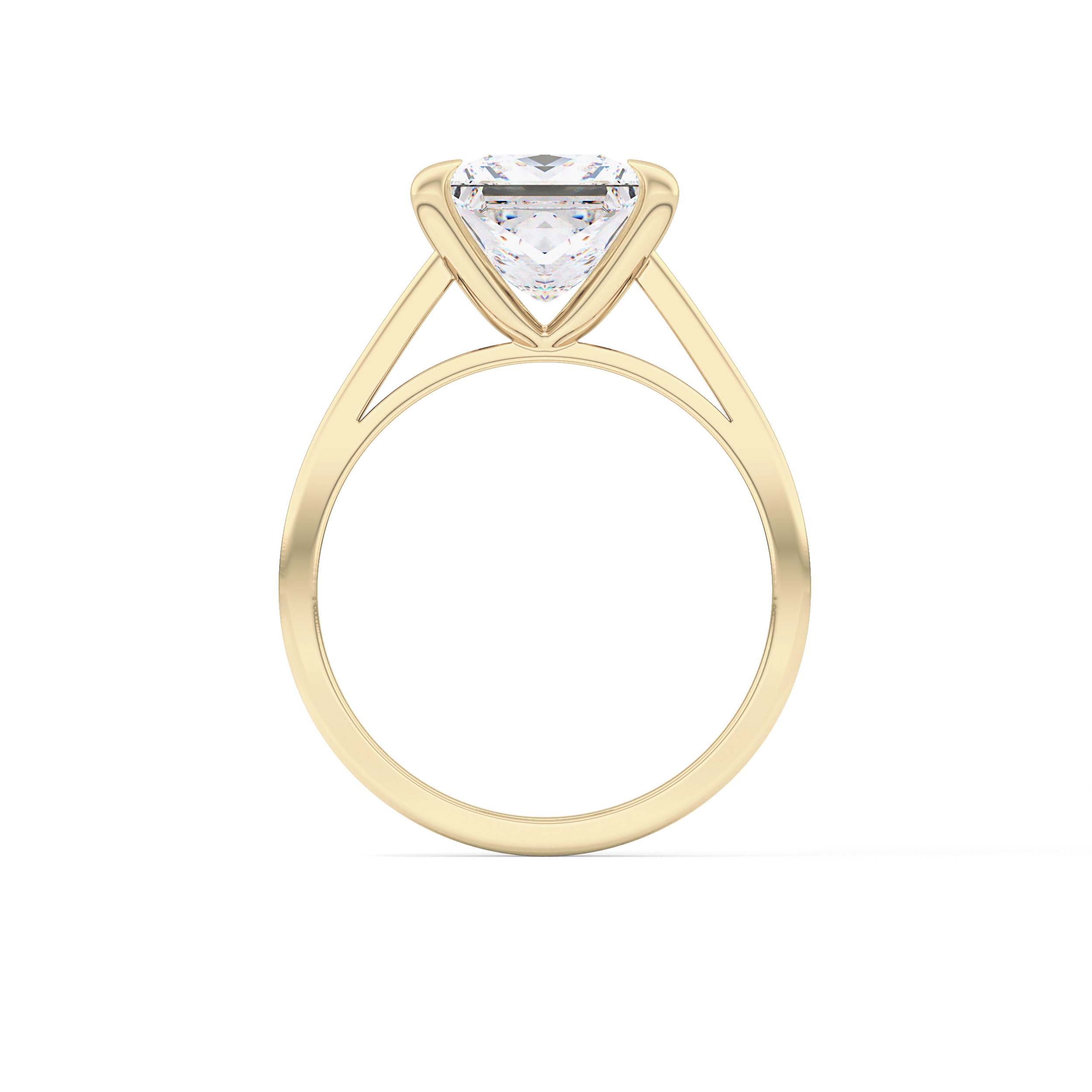 Princess Solitaire Lab Grown Diamond Engagement Ring