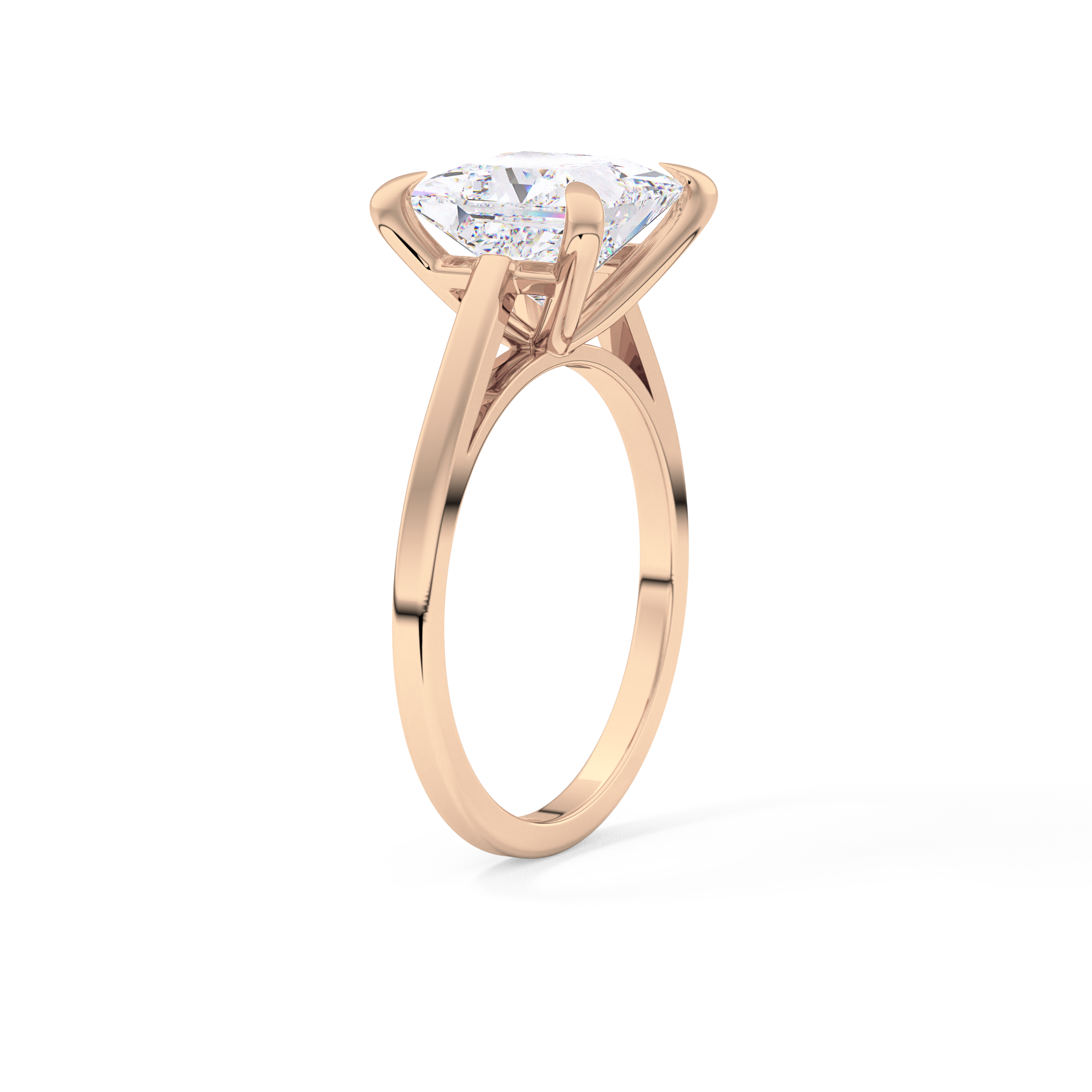 Princess Solitaire Lab Grown Diamond Engagement Ring