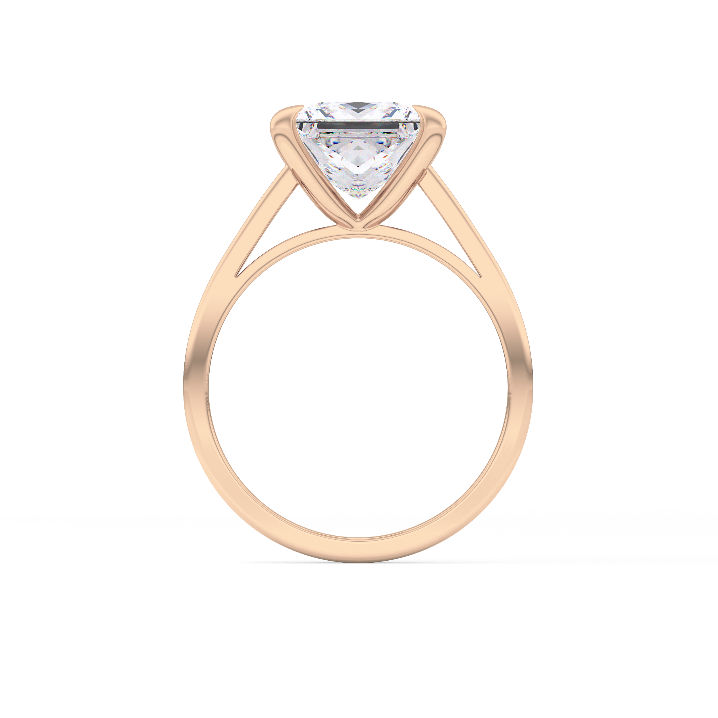 Princess Solitaire Lab Grown Diamond Engagement Ring