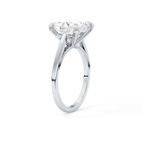 Princess Solitaire Lab Grown Diamond Engagement Ring