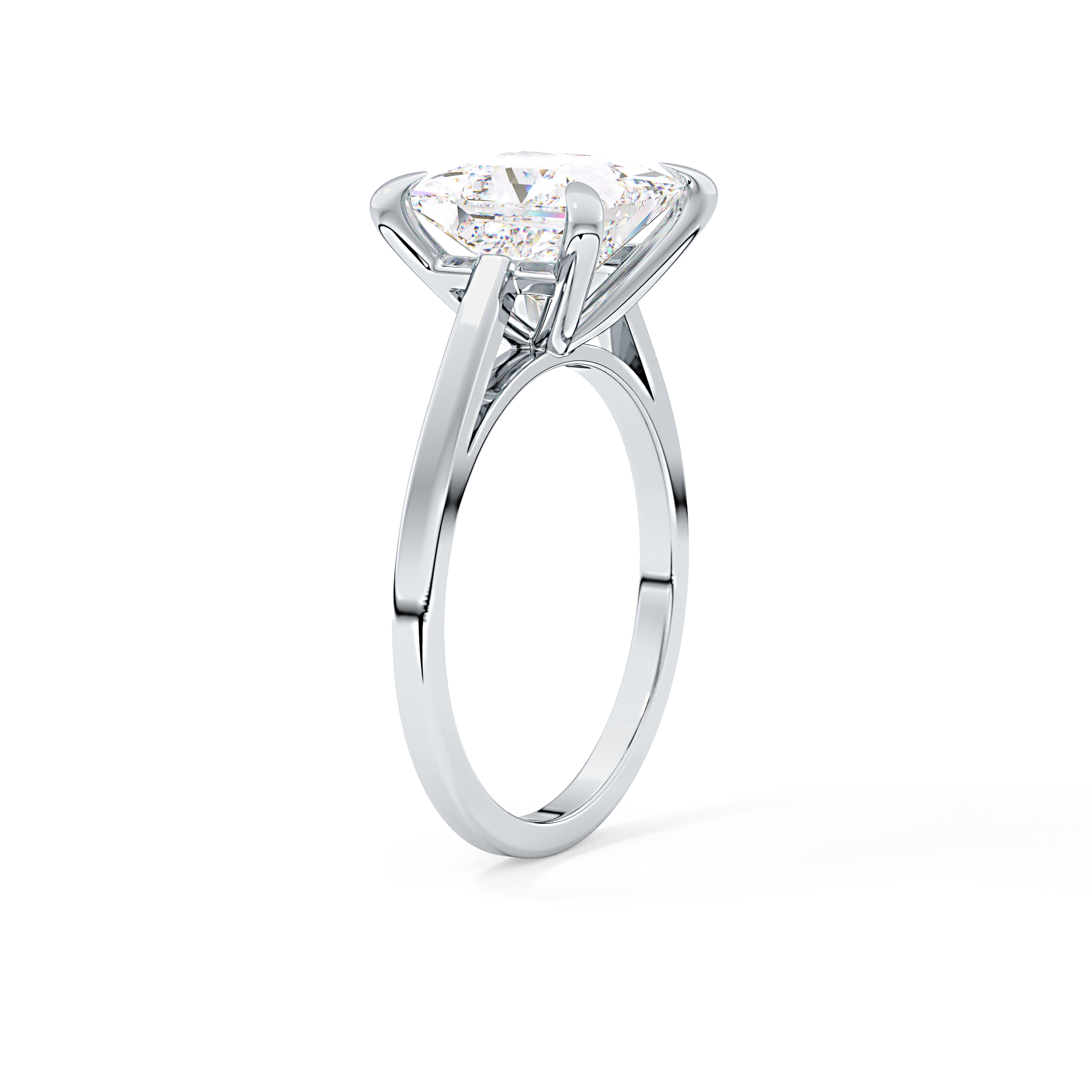 Princess Solitaire Lab Grown Diamond Engagement Ring