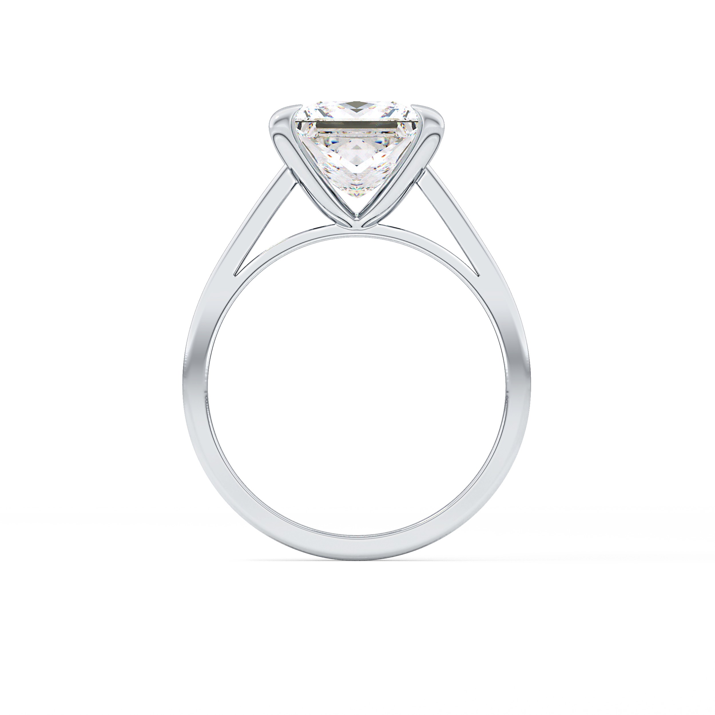 Princess Solitaire Lab Grown Diamond Engagement Ring