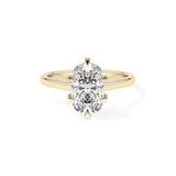 Cushion Solitaire Lab Grown Diamond Engagement Ring