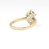 Cushion Solitaire Lab Grown Diamond Engagement Ring