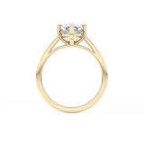 Cushion Solitaire Lab Grown Diamond Engagement Ring