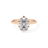 Cushion Solitaire Lab Grown Diamond Engagement Ring