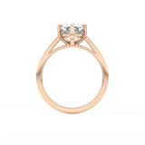 Cushion Solitaire Lab Grown Diamond Engagement Ring