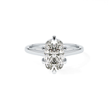 Cushion Solitaire Lab Grown Diamond Engagement Ring