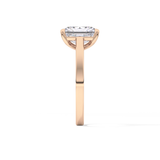Radiant Solitaire Lab Grown Diamond Engagement Ring