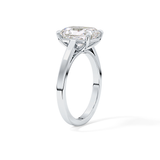 Radiant Solitaire Lab Grown Diamond Engagement Ring