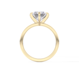 Radiant Solitaire Lab Grown Diamond Engagement Ring