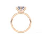 Radiant Solitaire Lab Grown Diamond Engagement Ring