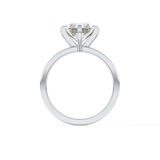 Radiant Solitaire Lab Grown Diamond Engagement Ring