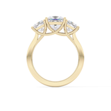 Princess Three Stone Lab Grown Diamond Engagement Ring