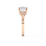 Princess Three Stone Lab Grown Diamond Engagement Ring