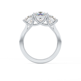 Princess Three Stone Lab Grown Diamond Engagement Ring