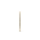 Full Eternity Wedding Band with 0.20 TCW Round Cut Moissanite – Yellow, White, or Rose Gold