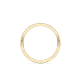 Full Eternity Wedding Band with 0.20 TCW Round Cut Moissanite – Yellow, White, or Rose Gold