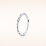 0.20 TCW Round Shaped Moissanite Full Eternity Wedding Band