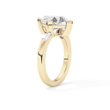 Kite Three Stone Lab Grown Diamond Engagement Ring