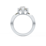 Kite Three Stone Lab Grown Diamond Engagement Ring