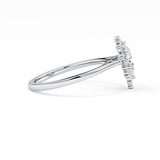 Pear Halo Lab Grown Diamond Engagement Ring