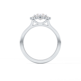 Pear Halo Lab Grown Diamond Engagement Ring