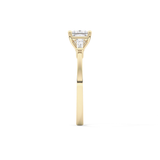 Princess Three Stone Lab Grown Diamond Engagement Ring