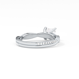Princess Pave Lab Grown Diamond Engagement Ring