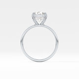 Oval Solitaire Lab Grown Diamond Engagement Ring