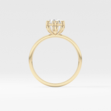Oval Solitaire Lab Grown Diamond Engagement Ring