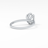 Oval Solitaire Lab Grown Diamond Engagement Ring