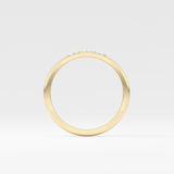 Oval Three Stone Lab Grown Diamond Engagement Ring