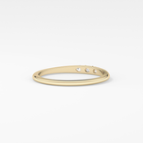 Oval Three Stone Lab Grown Diamond Engagement Ring
