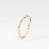 Oval Three Stone Lab Grown Diamond Engagement Ring
