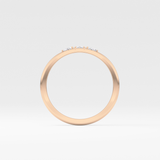 Oval Three Stone Lab Grown Diamond Engagement Ring