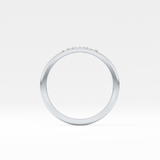 Oval Three Stone Lab Grown Diamond Engagement Ring