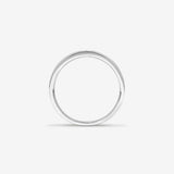 0.08 TCW Cushion Lab Grown Diamond Two Stone Men's Wedding Band