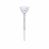 Princess Pave Lab Grown Diamond Engagement Ring