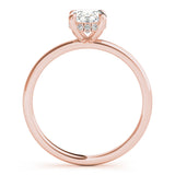 2.0 CT Oval Shaped Moissanite Engagement Ring In Hidden Halo 14