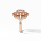 Oval Halo Lab Grown Diamond Engagement Ring