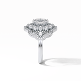 Oval Halo Lab Grown Diamond Engagement Ring
