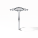 Oval Halo Lab Grown Diamond Engagement Ring