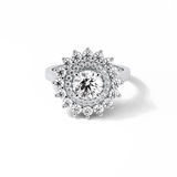 Round Halo Lab Grown Diamond Engagement Ring