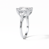 Emerald Three Lab Grown Diamond Engagement Ring