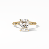 Radiant Dainty Lab Grown Diamond Engagement Ring