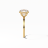 Oval Solitaire Lab Grown Diamond Engagement Ring